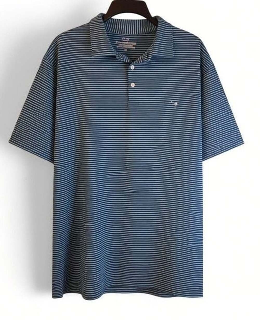 Vineyard Vines Men's Sankaty Performance Golf Polo Shirt XL Charleston